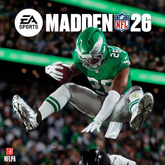Saquon Barkley Named Madden NFL 26 Cover Star After Record-Breaking Season