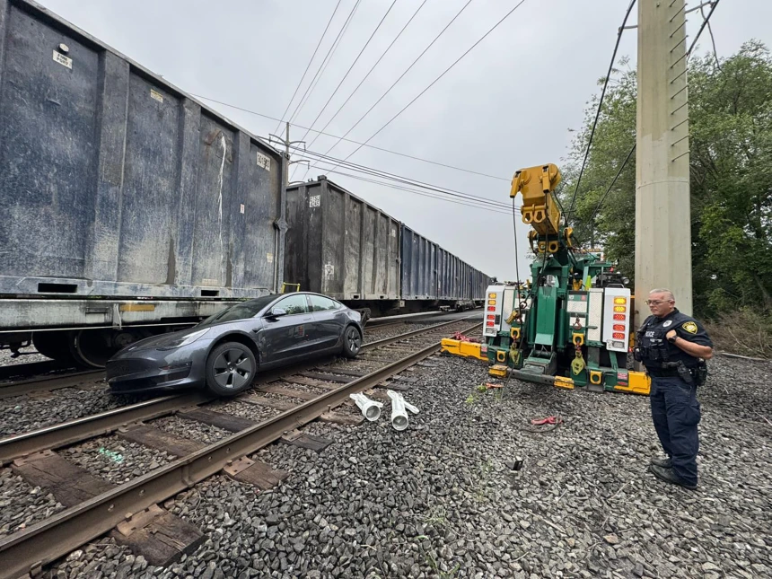Tesla’s Full Self-Driving Faces Safety Concerns Over Railroad Crossings