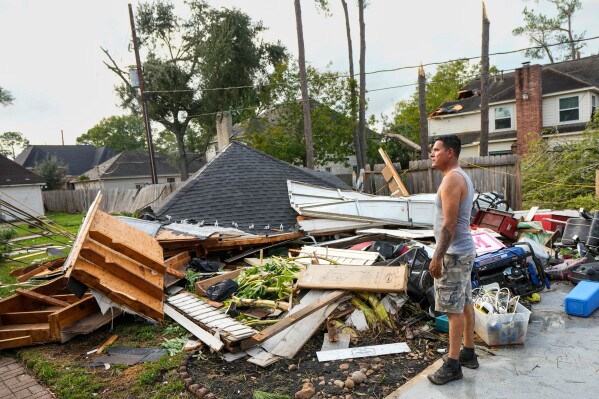 Tornado Tears Through Houston Suburbs, Damaging Over 100 Homes and Knocking Out Power
