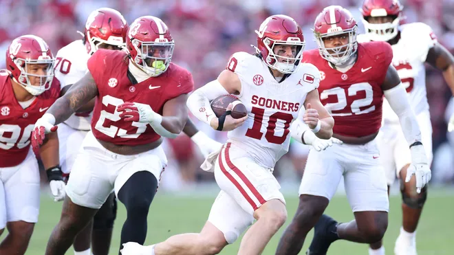 Oklahoma’s Defense Dominates as Sooners Stun No. 4 Alabama in Tuscaloosa Upset